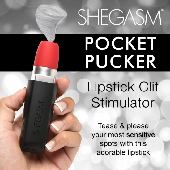 Picture of Pocket Pucker Lipstick Clit Stimulator