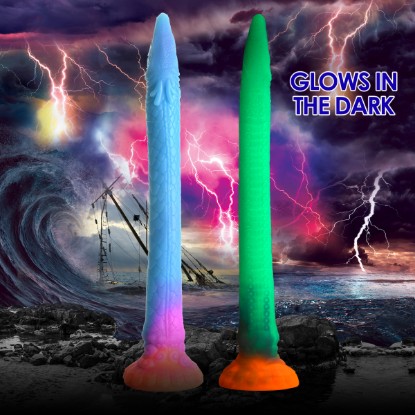 Picture of Makara Glow-in-the-Dark Silicone Snake Dildo
