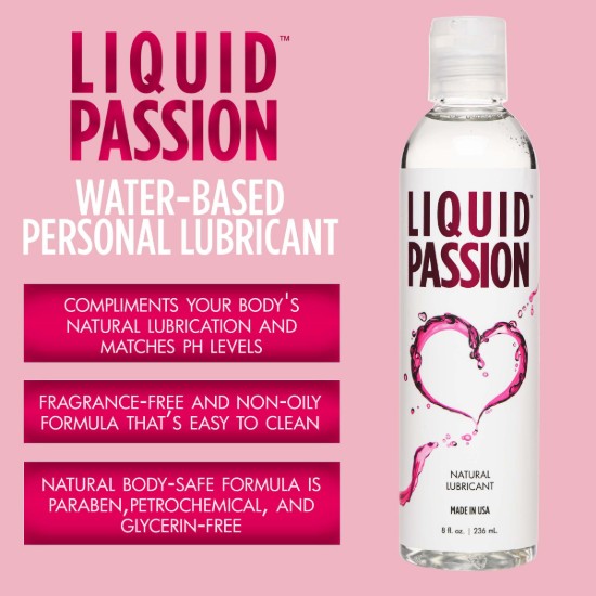 Picture of Liquid Passion Natural Lubricant - 8oz