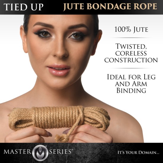 Picture of Tied Up Jute Bondage Rope - 25 Feet