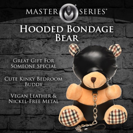 Picture of Hooded Bondage Teddy Bear