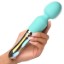 Picture of 10X Turquoise Dual Ended Silicone and Glass Wand