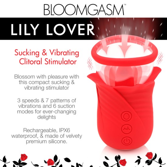 Picture of Lily Lover Sucking & Vibrating Clitoral Stimulator