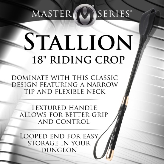 Picture of Stallion Riding Crop - 18 Inch