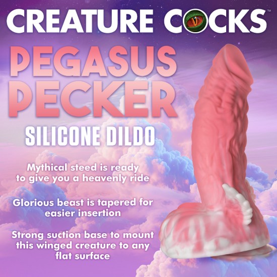 Picture of Pegasus Pecker Winged Silicone Dildo