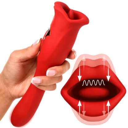 Picture of Kiss and Tell Pro Dual-ended Kissing Vibrator