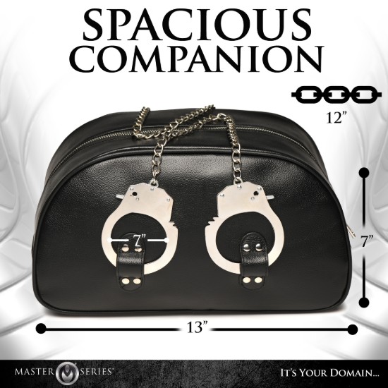 Picture of Cuffed and Loaded Travel Bag with Handcuff Handles