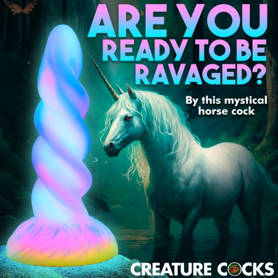 Picture of Moon Rider Glow-in-the-dark unicorn Dildo