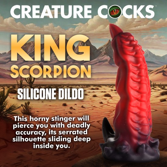 Picture of King Scorpion Silicone Dildo