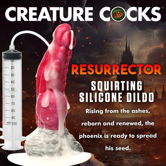 Picture of Resurrector Phoenix Squirting Silicone Dildo