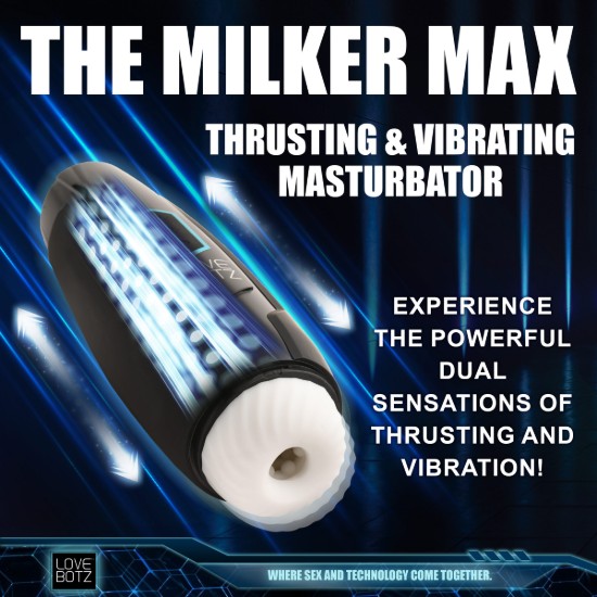 Picture of The Milker Max Thrusting and Vibrating Masturbator