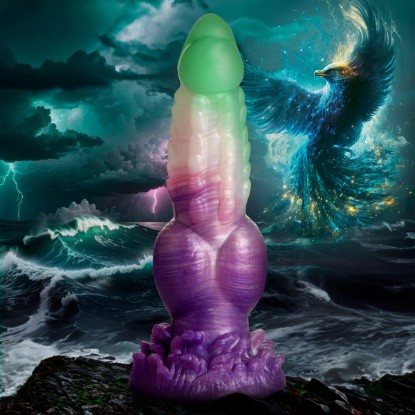 Picture of Aqua Phoenix Silicone Dildo