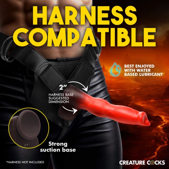 Picture of Ramming Hound Thrusting & Vibrating Silicone Dildo