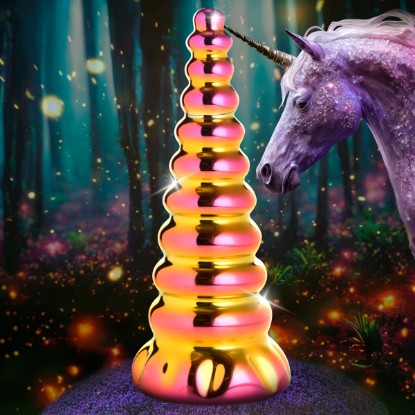 Picture of Twilight Rainbow Glass Dildo