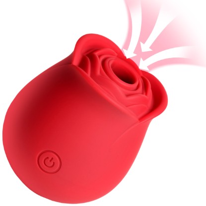 Picture of The Perfect Rose Clitoral Stimulator - Red