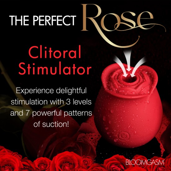 Picture of The Perfect Rose Clitoral Stimulator - Red