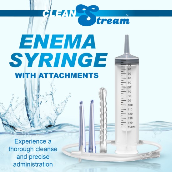 Picture of Enema 150 mL Syringe with Attachments
