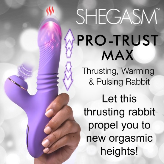 Picture of Pro-Thrust Max 14X Thrusting and Pulsing Silicone Rabbit