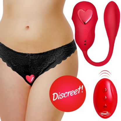 Picture of Double Love Connection Silicone Panty Vibe with Remote Control