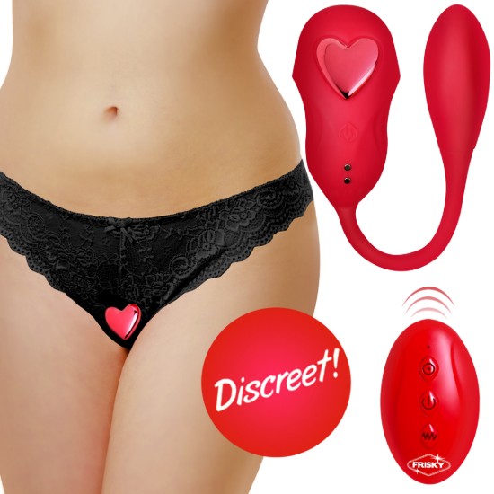 Picture of Double Love Connection Silicone Panty Vibe with Remote Control