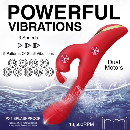 Picture of Flicking Silicone Rabbit Vibrator