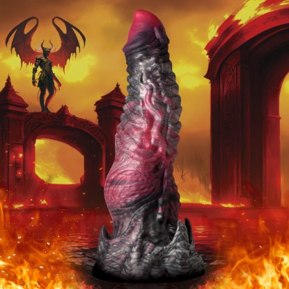 Picture of Hades Silicone Dildo - Large