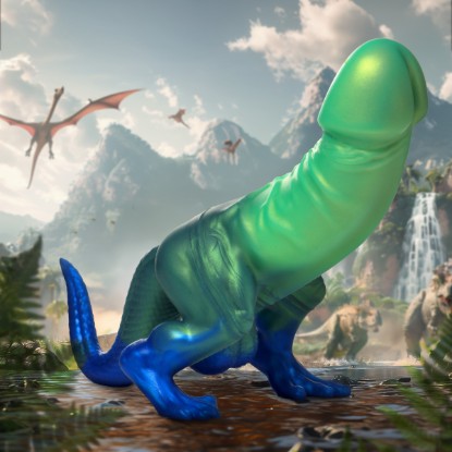Picture of Jurassic Cock Dinosaur Silicone Dildo