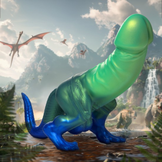 Picture of Jurassic Cock Dinosaur Silicone Dildo