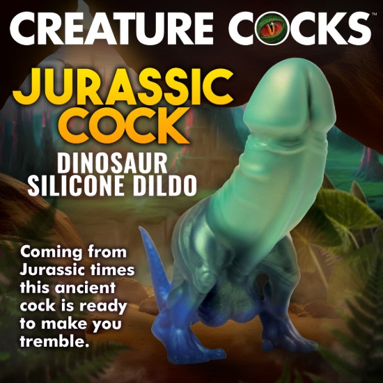 Picture of Jurassic Cock Dinosaur Silicone Dildo