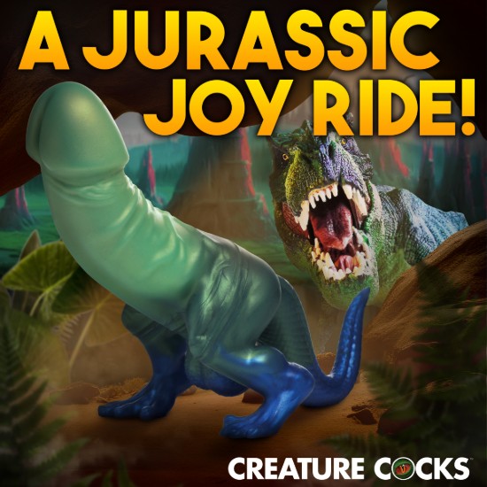 Picture of Jurassic Cock Dinosaur Silicone Dildo