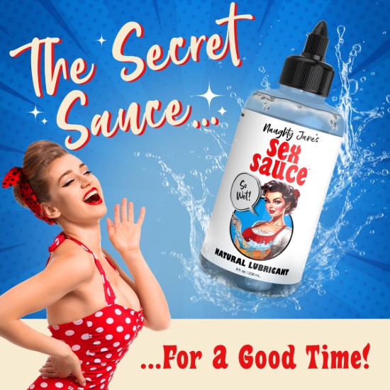 Picture of Naughty Jane's Sex Sauce Natural Lubricant - 8oz