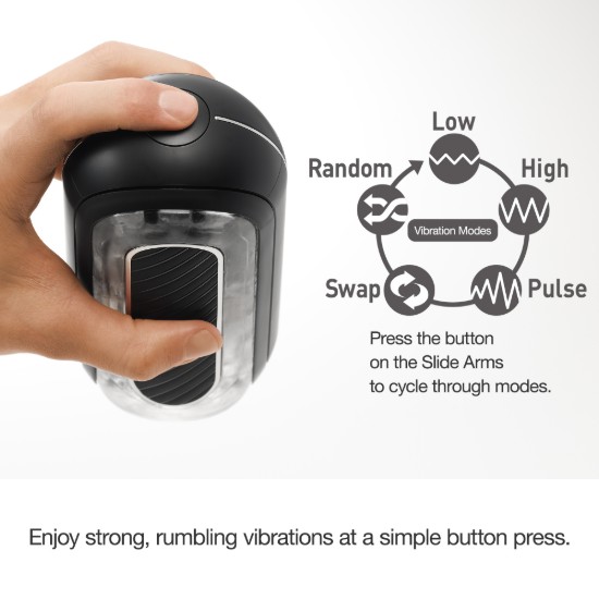 Picture of Flip Zero Gravity Vibrating - Black