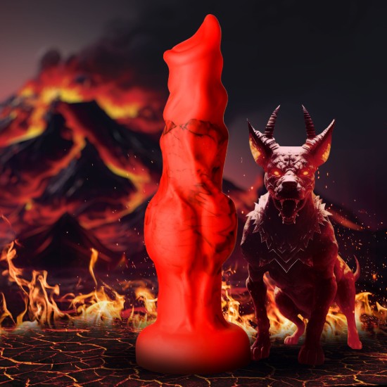 Picture of Fire Hound Silicone Dildo - Medium