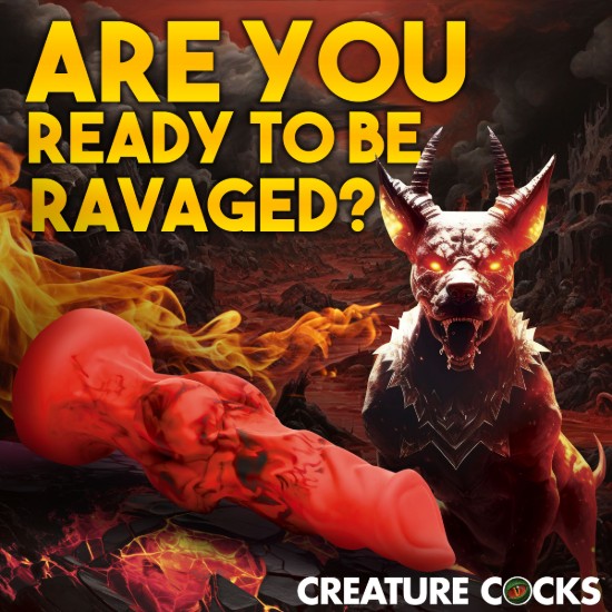 Picture of Fire Hound Silicone Dildo - Small