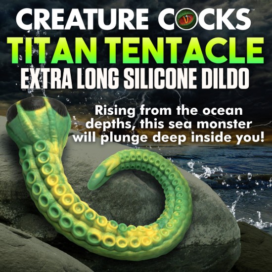 Picture of Titan Tentacle Extra Long Silicone Dildo