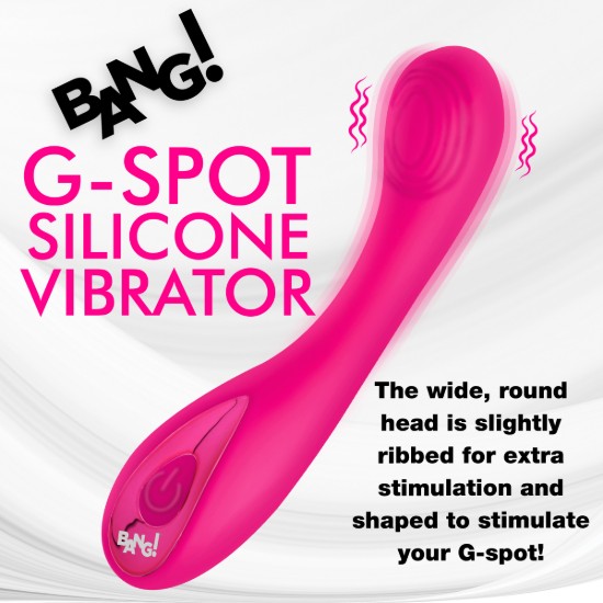 Picture of G-Spot Silicone Vibrator - Pink