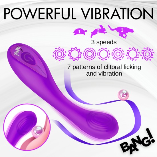 Picture of G-Spot Silicone Vibrator - Purple