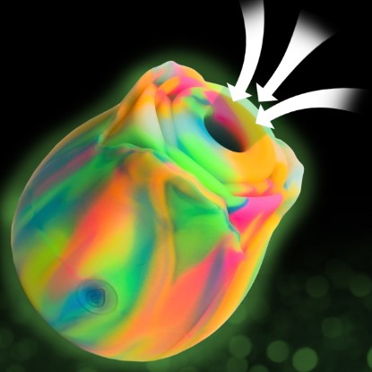 Picture of Glow Rose Glow-in-the-Dark Clitoral Stimulator