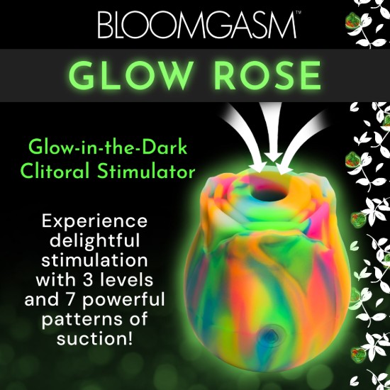 Picture of Glow Rose Glow-in-the-Dark Clitoral Stimulator