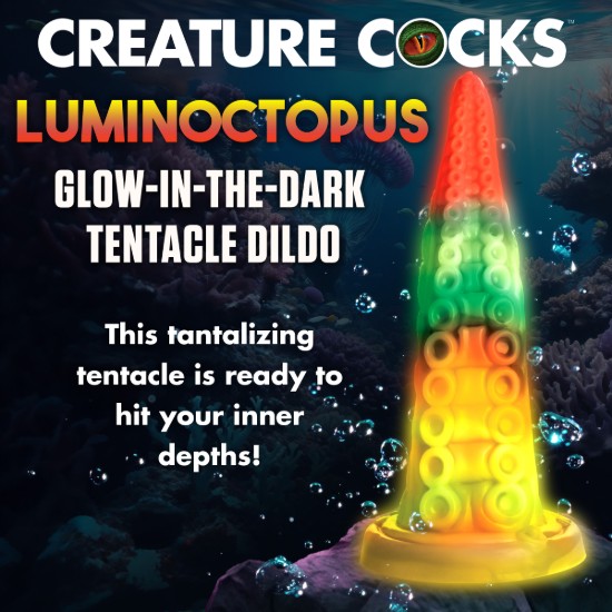Picture of Luminoctopus Glow-In-The-Dark Tentacle Silicone Dildo
