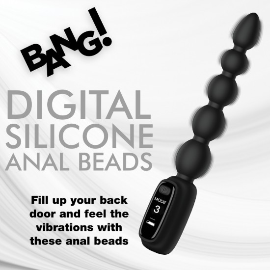Picture of Silicone Anal Beads with Digital Display