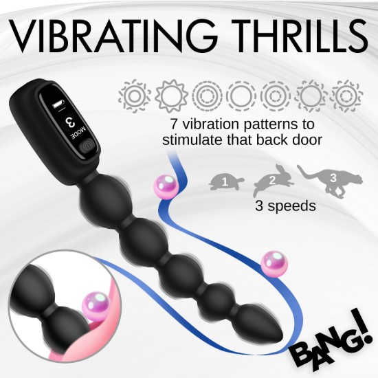 Picture of Silicone Anal Beads with Digital Display