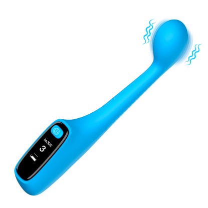 Picture of Silicone G-spot Vibrator with Digital Display