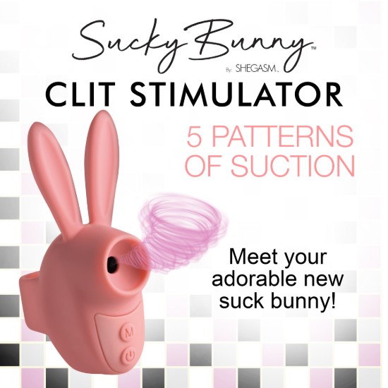 Picture of Sucky Bunny Clit Stimulator - Pink