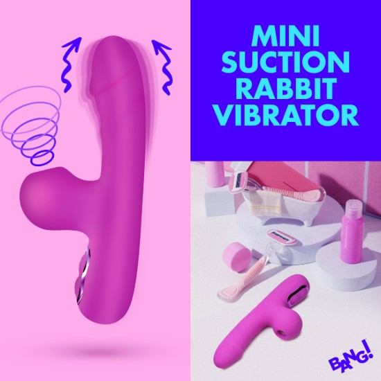 Picture of Mini Suction Silicone Rabbit Vibrator