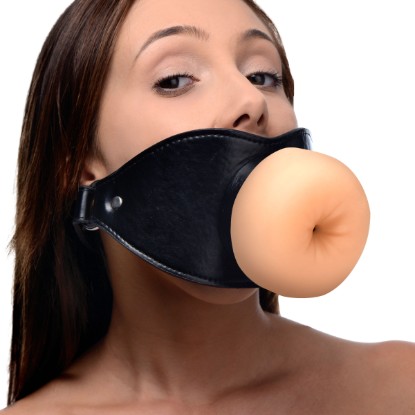 Picture of Ass Face Oral Sex Mouth Gag