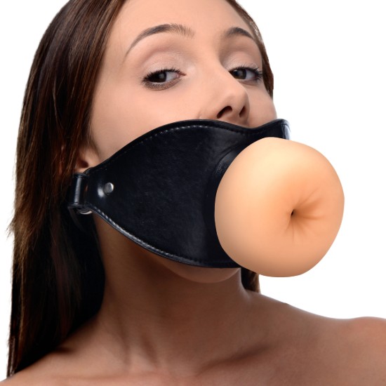 Picture of Ass Face Oral Sex Mouth Gag