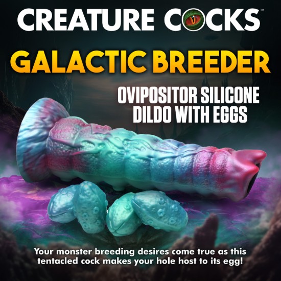 Picture of Galactic Breeder Ovipositor Silicone Dildo