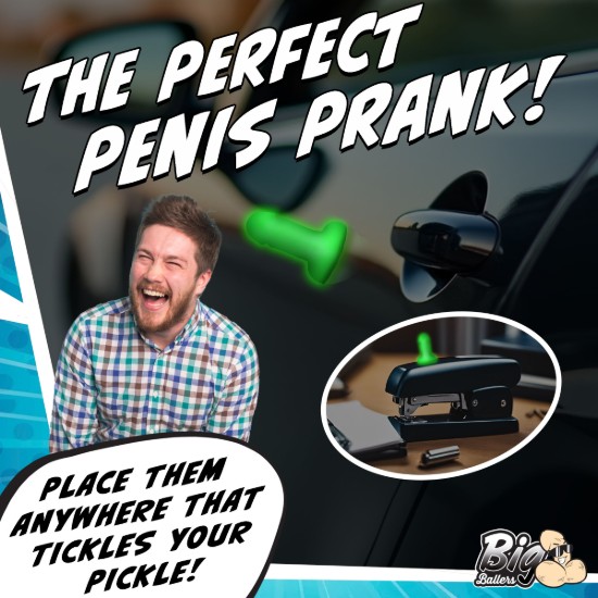 Picture of Glow-In-The-Dark Magnetic Snap-on Peckers