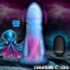 Picture of Cocktopus Deluxe Glow-in-the-Dark Vibrating Silicone Dildo